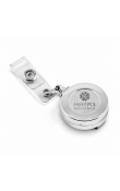 Gümüş metal logo baskılı promosyon yoyo kartlık